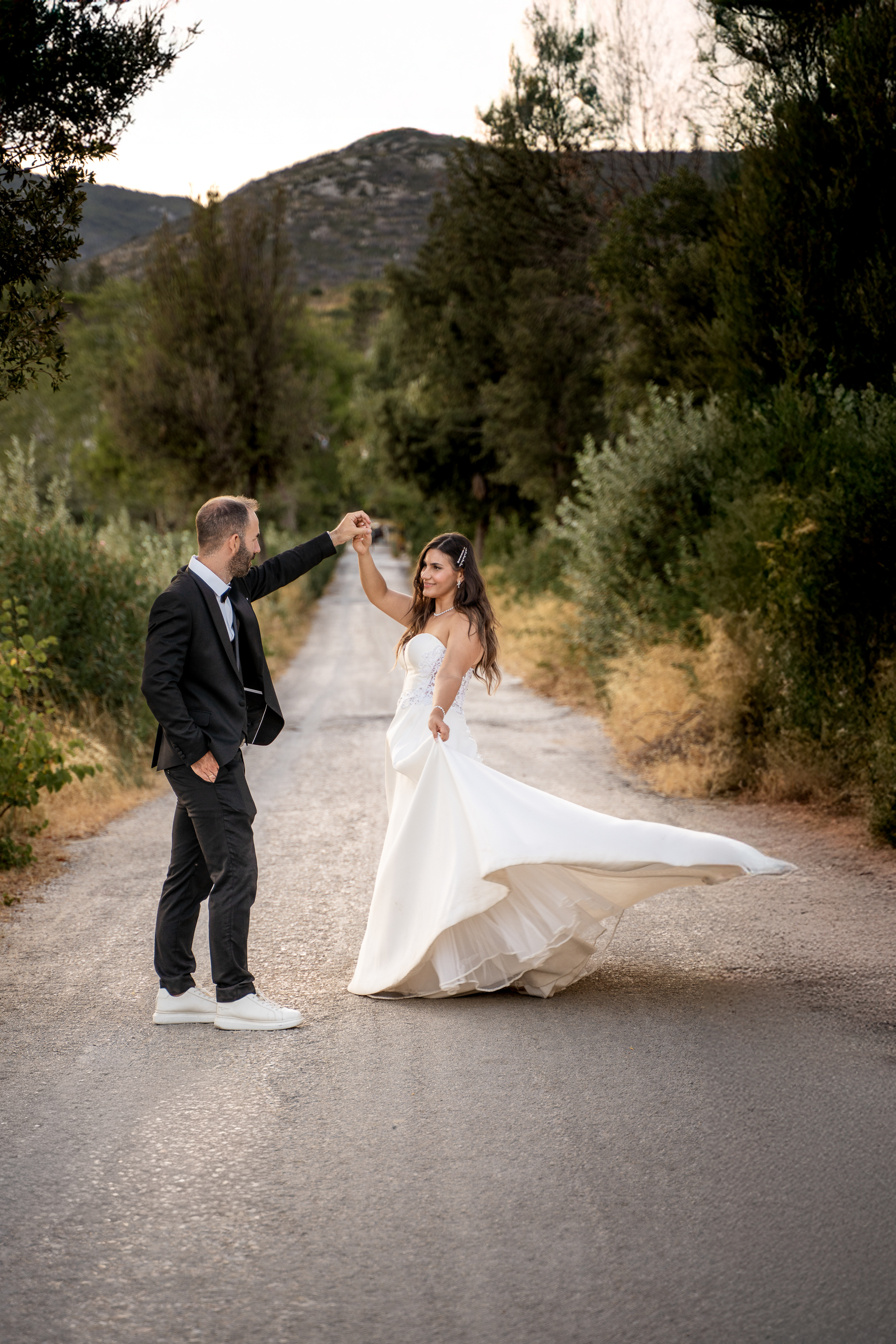Next-day wedding photography Καλαμάτα — ζευγάρι
