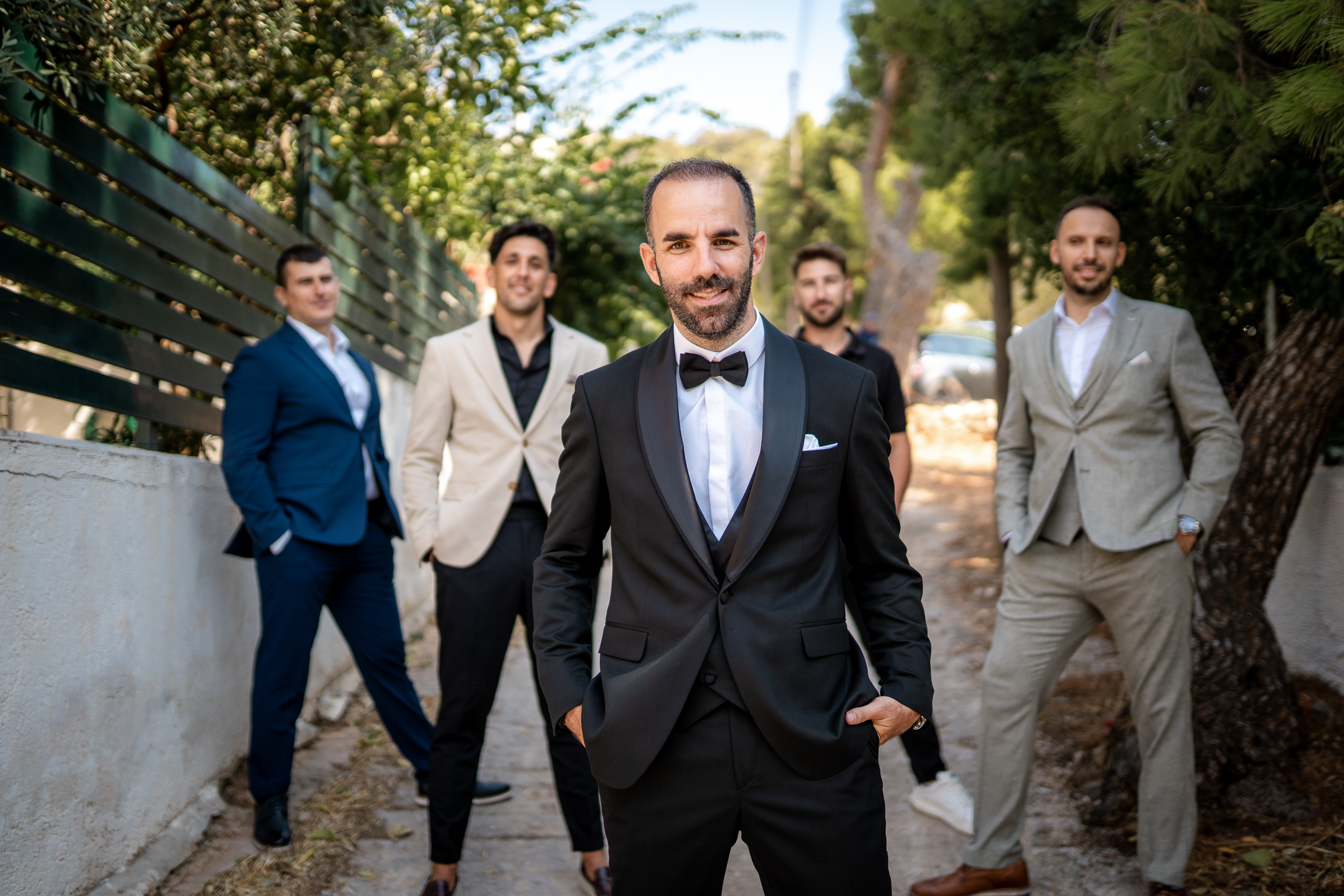 Προετοιμασία γαμπρού Αθήνα — wedding photography
